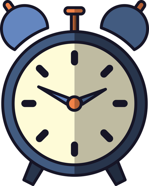 Big Blue Alarm Clock Transparent Vector Icons for Time Management - Download Free Stock Videos Pikwizard.com