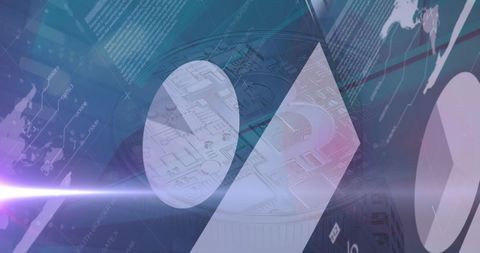 Digital bitcoin concepts with data and network graphics