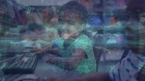 Diverse Children Engaging with Technology and Digital Networks