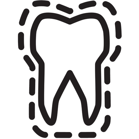 transparent tooth icon with copy space vector illustration - Download Free Stock Videos Pikwizard.com