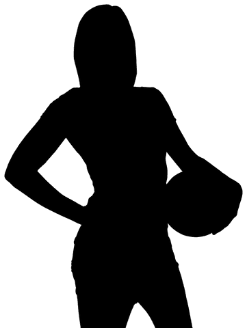 transparent silhouette of sportswoman with ball on artistic background - Download Free Stock Videos Pikwizard.com