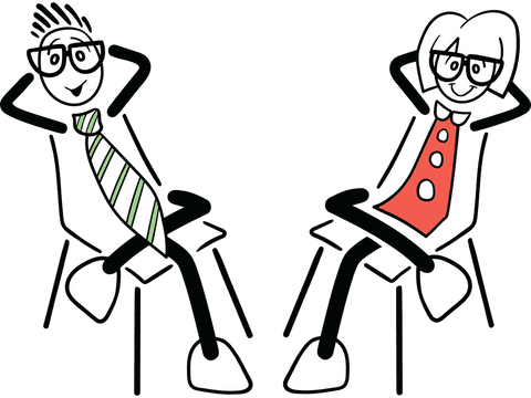 transparent characters relaxing gesticulation illustration - Download Free Stock Videos Pikwizard.com