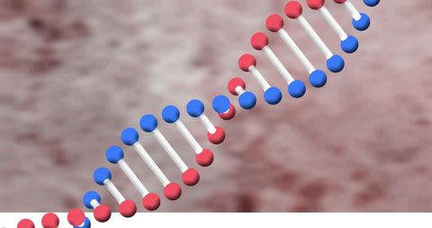 DNA Helix Structure on Abstract Brown Background - Download Free Stock Images Pikwizard.com