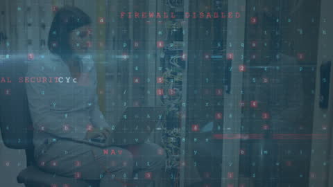 Cybersecurity Threats Facing Female IT Technician in Data Center