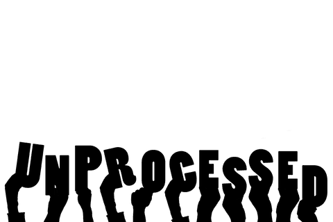 unprocessed icon text on transparent background for healthy communication - Download Free Stock Videos Pikwizard.com