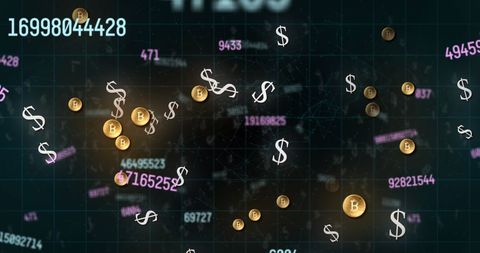 Digital Currency Symbols in Virtual Financial Network