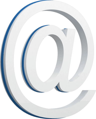 transparent 3d at email symbol communication background - Download Free Stock Videos Pikwizard.com