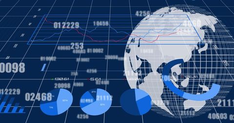 Global Financial Data with Interactive Analytics and Charts - Download Free Stock Images Pikwizard.com