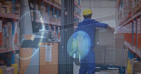 Warehouse Automation with Holographic Inventory Integration