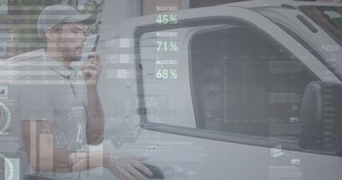 Data overlays technology on global shipping delivery