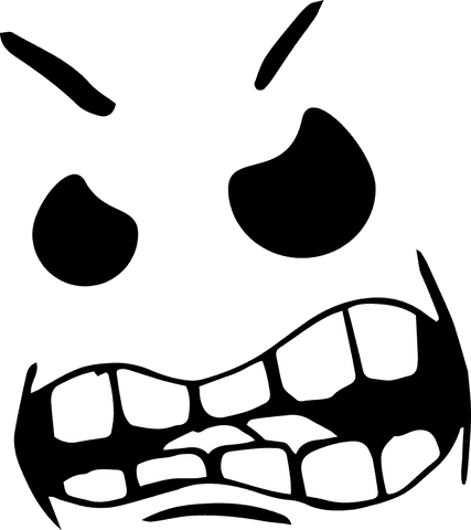 angry face emoji transparent background illustration - Download Free Stock Videos Pikwizard.com