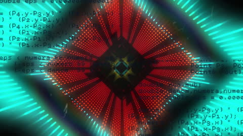 Digital Data Processing in Abstract Cyber Tunnel