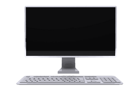 transparent wireless computer monitor with keyboard - Download Free Stock Videos Pikwizard.com