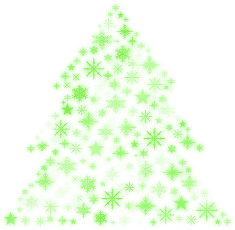 glowing transparent christmas tree with lights - Download Free Stock Videos Pikwizard.com