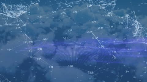 Global Network Connections with Digital Waves and Cloud Overlay