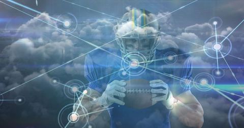 Futuristic Sci-Fi American Football Concept Art