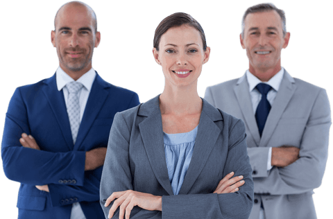 Transparent Business Team Smiling with Confidence - Download Free Stock Videos Pikwizard.com