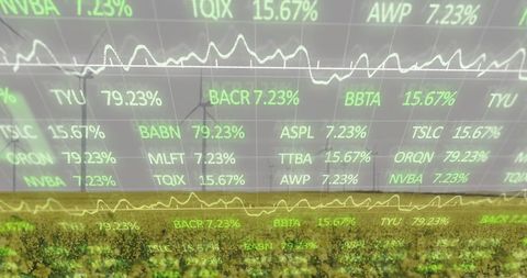 Renewable energy integration digital analytics with wind farm