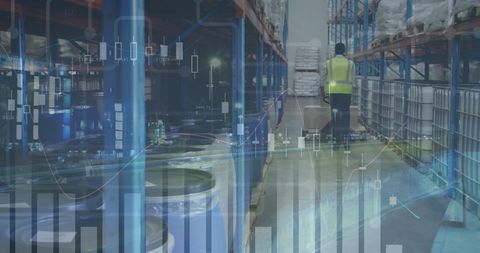 Digital Transformation in Logistics Industry - Download Free Stock Images Pikwizard.com