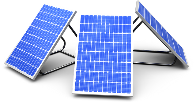 Transparent Three Portable Solar Panels on Metal Stands, Renewable Energy Concept - Download Free Stock Videos Pikwizard.com