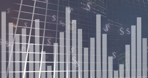 Digital Financial Data with Currency Symbols and Global Connections - Download Free Stock Images Pikwizard.com