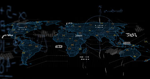 Global Data Networking and Mathematical Analysis Visualization