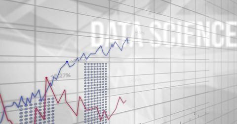 Data Science Analysis with Financial Graphs and Charts - Download Free Stock Images Pikwizard.com