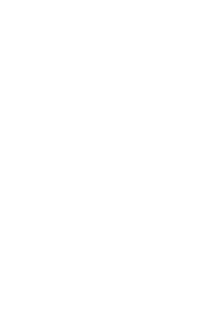 White leaf silhouette with lobes on transparent background