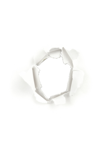 Transparent Torn Paper Circle Hole Isolated on White Background - Download Free Stock Videos Pikwizard.com