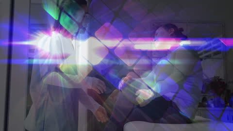 Doctor-Patient Interaction with Digital Overlay Effects