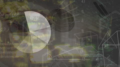 Abstract Data Processing with Digital Graphics Overlay