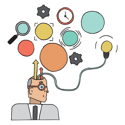 Innovative Thinking Concept with Transparent Background - Download Free Stock Videos Pikwizard.com
