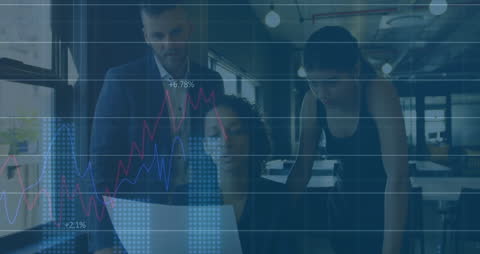 Financial Data Animation with Business Team Collaboration