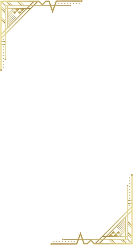 Gold Art Deco Corners Frame on Transparent Canvas - Download Free Stock Videos Pikwizard.com