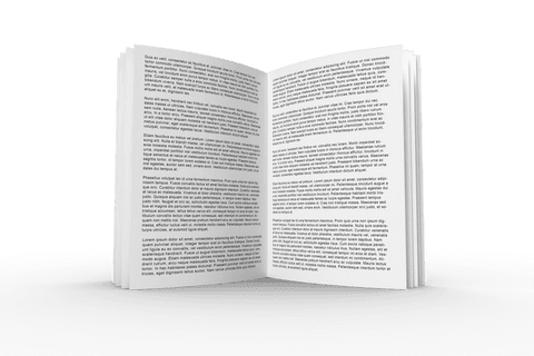 open book with text on transparent background png - Download Free Stock Videos Pikwizard.com