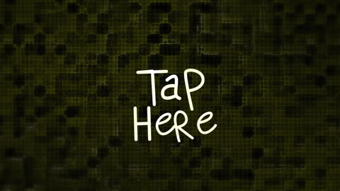 Interactive Digital Interface Invitation with Tap Here Text