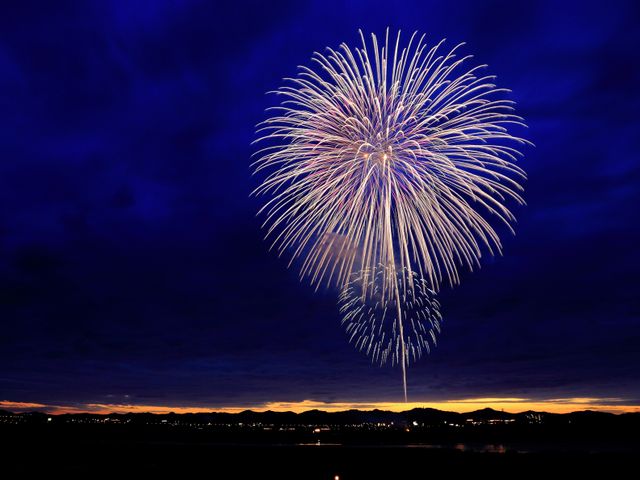 Fireworks night sky  - Download Free Stock Photos Pikwizard.com
