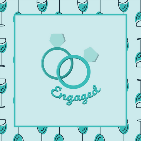 transparent engaged rings with elegant design inspiration background - Download Free Stock Videos Pikwizard.com