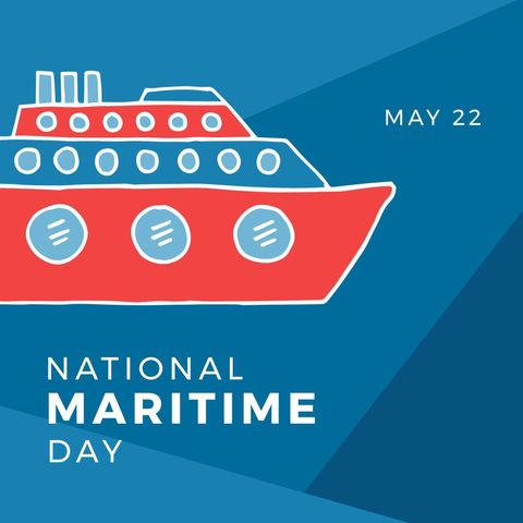 national maritime day celebration with cartoon ship - Download Free Stock Templates Pikwizard.com