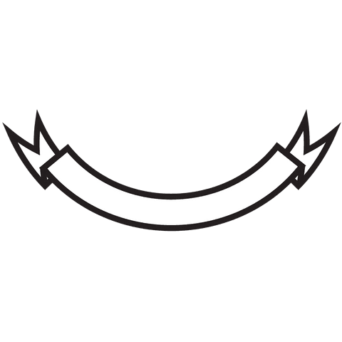 White Ribbon with Arrows on Transparent Background for Messaging - Download Free Stock Videos Pikwizard.com