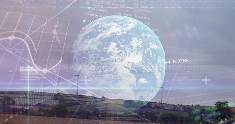 Global Sustainability and Finance Intertwine for Environmental Future - Download Free Stock Images Pikwizard.com