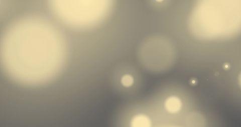 Abstract Glowing Bokeh Lights on Soft Focus Background