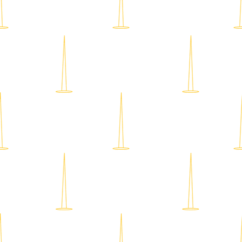 yellow nail pattern on transparent background vector illustration - Download Free Stock Videos Pikwizard.com