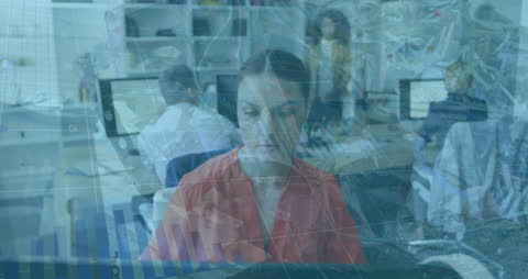 Digital Data Processing with Business Professional Using Technology