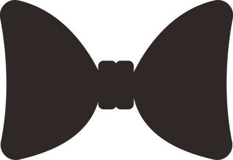big black bow illustration on transparent background - Download Free Stock Videos Pikwizard.com