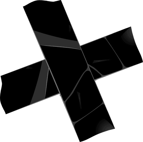 black transparent x-shaped ribbon with gradient design - Download Free Stock Videos Pikwizard.com