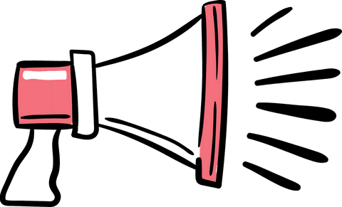 transparent loudspeaker symbol for communication and messaging - Download Free Stock Videos Pikwizard.com