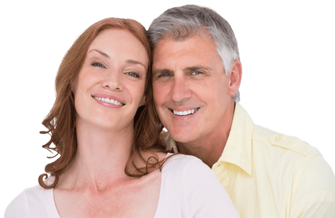 Happy Mature Couple Smiling at Camera on Transparent Background - Download Free Stock Videos Pikwizard.com
