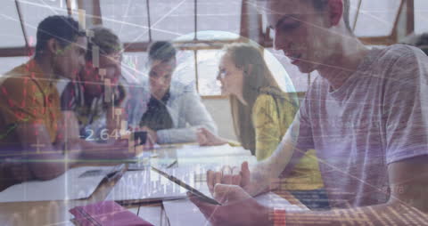 Students Engaging in Digital Learning with Global Financial Data