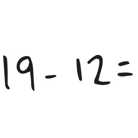 simple math subtraction illustration transparent background - Download Free Stock Videos Pikwizard.com